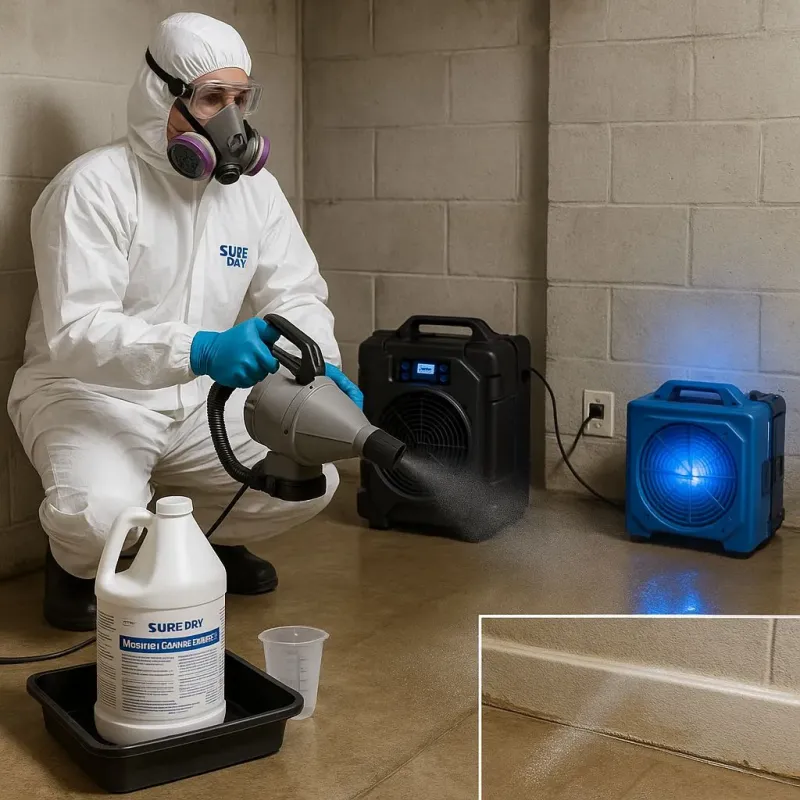 Sanitization and Odor Removal process in Fredonia, NY